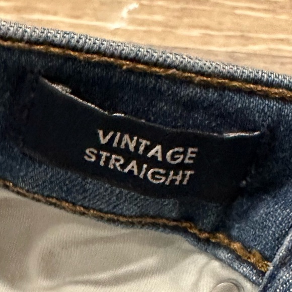 J. Crew Vintage Straight Button Front Jeans - Picture 8 of 10
